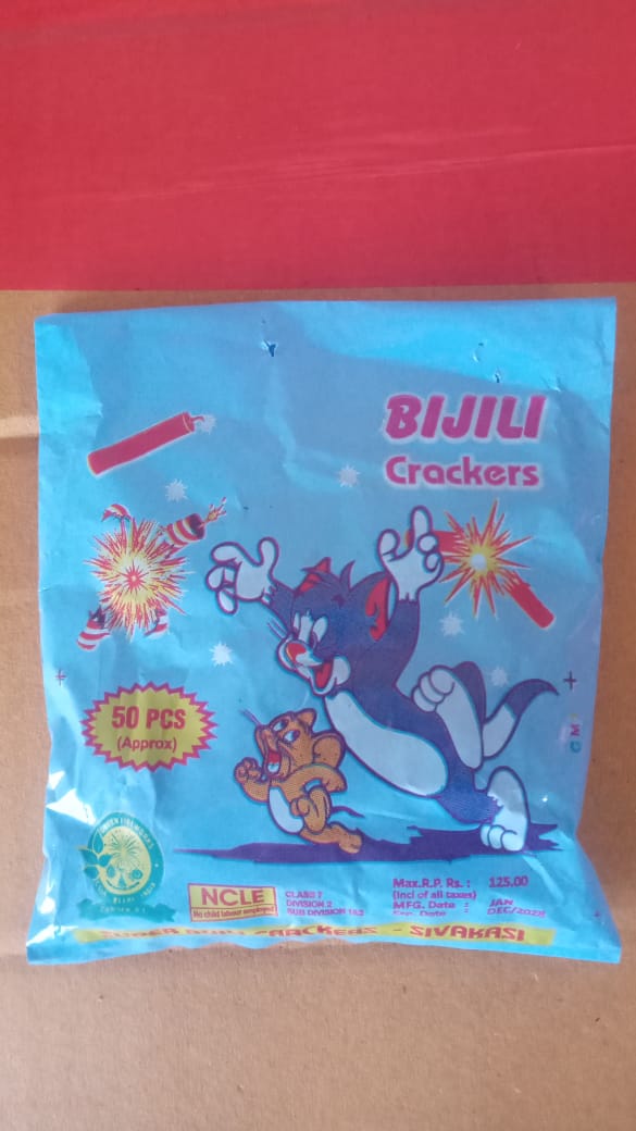 Krish Crackers Red bijili 50 pcs